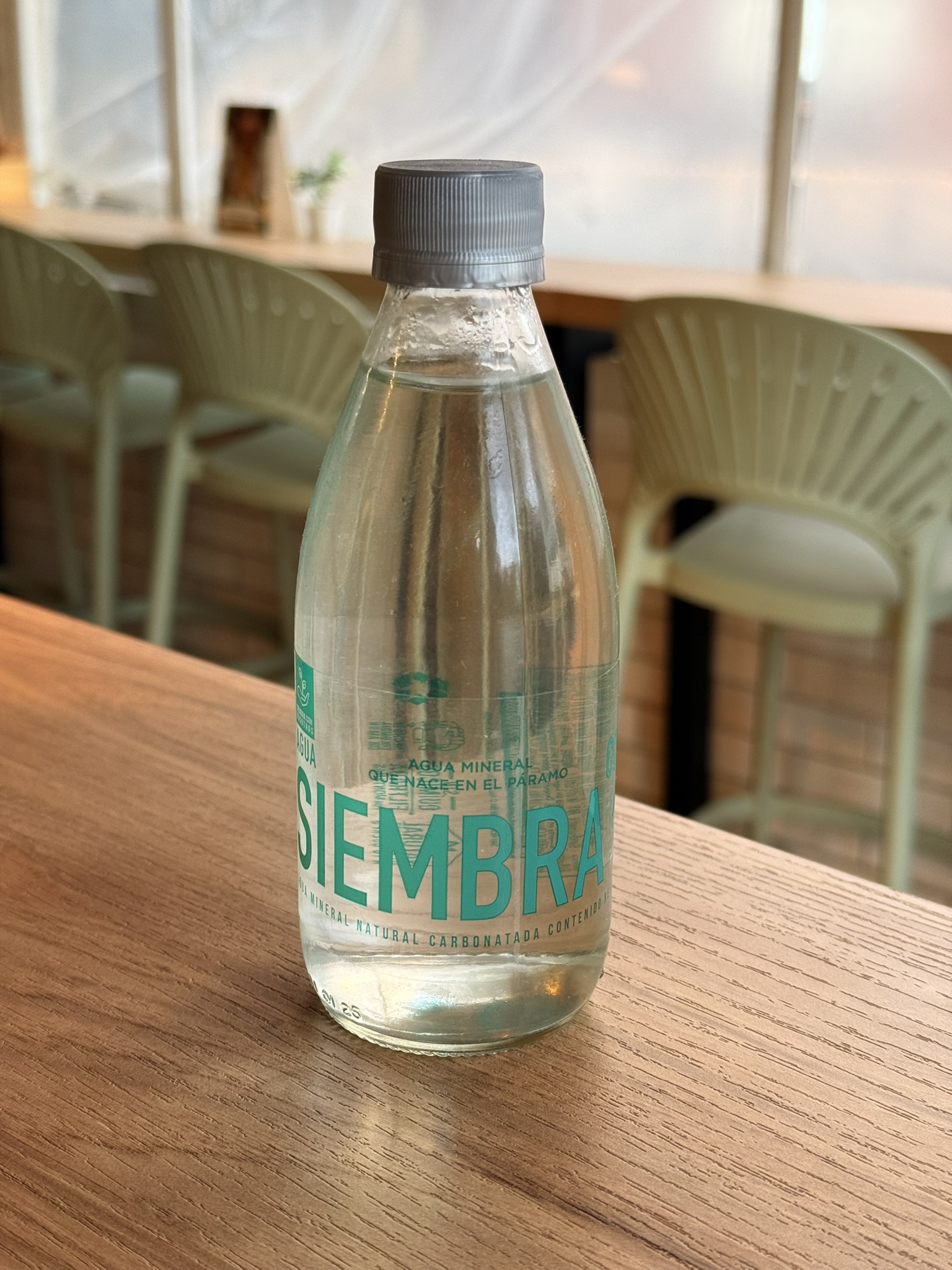 Agua Siembra con gas 280ml