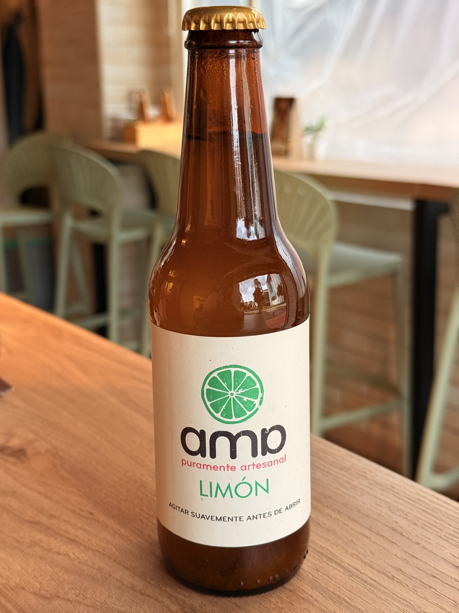 Gaseosa Ama Natural Premium 330 ml Limón