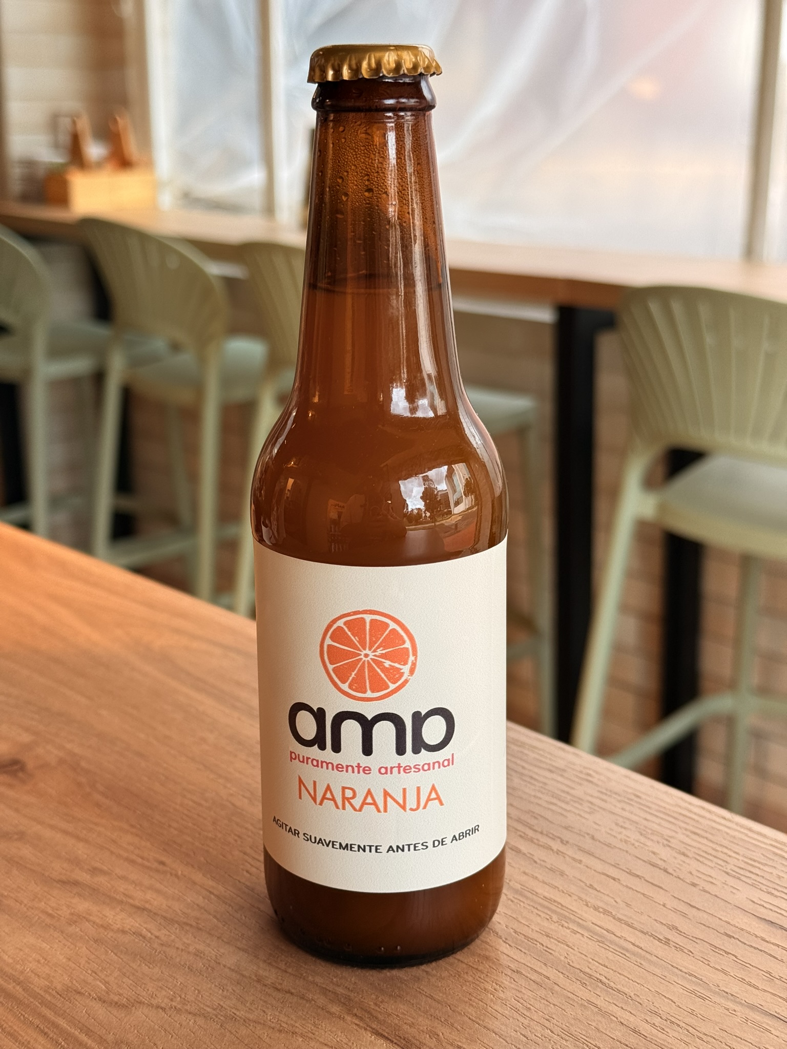 Gaseosa Ama Natural Premium 330 ml Naranja